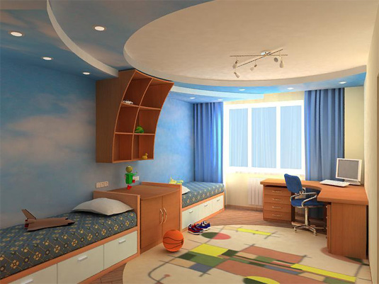 Дизайн детской комнаты для мальчика фото
