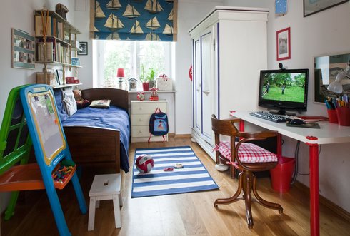 Дизайн детской комнаты для мальчика фото